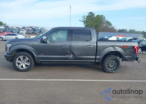 2016 Ford F-150 Platinum из США, поврежденный, VIN 1FTEW1EG7GFC39133